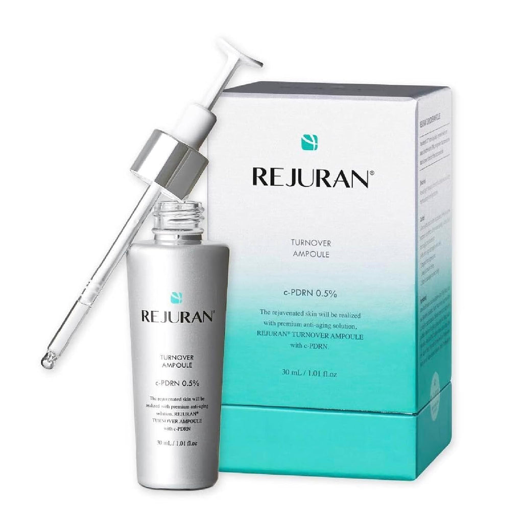 ® Turnover Ampoule, C-Pdrn® – Original Salmon DNA PDRN Face Serum for Rejuvenation, Firming, Hydration & Youthful Glow, Refines Skin Texture. Korean Skincare (1.01 Fl Oz)